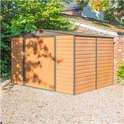 OUT OF STOCK PRE-ORDER 10ft x 6ft  Woodvale Metal Sheds (3130mm x 1810mm) INCLUDES FLOOR
