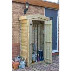 Pressure Treated Tongue And Groove Apex Tall Garden Store (183 X 110 X 51 Cm)