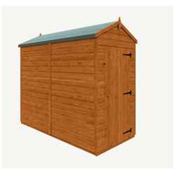 8ft X 4ft Windowless Tongue And Groove Shed (12mm Tongue And Groove Floor And Apex Roof)