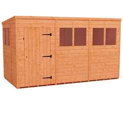 12ft X 6ft Tongue And Groove Pent Shed (12mm Tongue And Groove Floor And Roof)