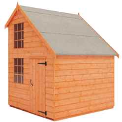4ft X 6ft Mansion Playhouse (12mm Tongue And Groove Floor And Roof)