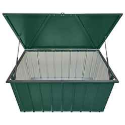 5ft X 3ft Premier Easyfix – Metal Storage - Cushion Box - Heritage Green (1.43m X 0.85m)