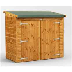 6ft x 3ft  Premium Tongue and Groove Reverse Pent Bike Shed - 12mm Tongue and Groove Floor and Roof