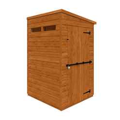 4ft X 4ft Tongue And Groove Security Shed (12mm Tongue And Groove Floor And Pent Roof)