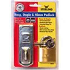 Brass Double Locking Padlock