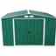 10ft X 8ft Value Apex Metal Shed - Green (3.22m X 2.42m)