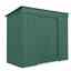 OOS - BACK FEBRUARY 2022 - 8ft x 4ft Premier EasyFix - Pent - Metal Shed - Heritage Green (2.42m x 1.24m)