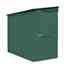 4ft x 8ft  Premier EasyFix - Lean To Pent - Metal Shed - Heritage Green (1.24m x 2.42m)