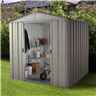 61 X 75 Apex Metal Shed With Free Anchor Kit (2.02m X 2.37m)