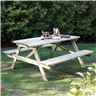 Deluxe Picnic Garden Table (4ft X 5ft)