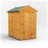 6ft x 4ft Premium Tongue and Groove Apex Shed - Single Door - Windowless - 12mm Tongue and Groove Floor and Roof