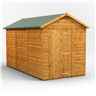 12ft x 6ft Premium Tongue and Groove Apex Shed - Single Door - Windowless - 12mm Tongue and Groove Floor and Roof