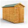12ft x 4ft Premium Tongue and Groove Apex Shed - Double Doors - Windowless - 12mm Tongue and Groove Floor and Roof