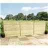 6ft (1.83m) Horizontal Pressure Treated 12mm Tongue & Groove Fence Panel - 1 Panel Only (min Order 3 Panels) + Free Delivery*