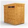 4ft x 6ft  Security Tongue and Groove Pent Shed - Single Door - 12mm Tongue and Groove Floor and Roof