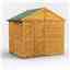 6ft x 8ft  Security Tongue and Groove Apex Shed - Double Doors - 2 Windows - 12mm Tongue and Groove Floor and Roof
