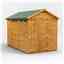 10ft x 6ft Security Tongue and Groove Apex Shed - Double Doors - 4 Windows - 12mm Tongue and Groove Floor and Roof