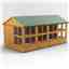 16ft x 8ft Premium Tongue and Groove Apex Potting Shed - Single Door - 20 Windows - 12mm Tongue and Groove Floor and Roof
