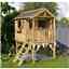 6.2ft x 6.6ft Lookout Playhouse (2.05m X 1.89m)