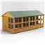 18ft x 8ft Premium Tongue and Groove Apex Potting Shed - Double Door - 24 Windows - 12mm Tongue and Groove Floor and Roof	