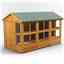 12ft x 6ft Premium Tongue and Groove Apex Potting Shed - Single Door - 16 Windows - 12mm Tongue and Groove Floor and Roof