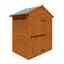 4ft x 6ft Tongue and Groove Security Shed (12mm Tongue and Groove Floor and Apex Roof)
