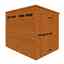 8ft x 6ft Tongue and Groove Security Shed (12mm Tongue and Groove Floor and Pent Roof)