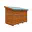 4ft x 2ft 2" Wooden Tool Chest (12mm Tongue and Groove Floor and Apex Roof)