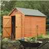 8ft X 6ft Deluxe Rowlinson Security Tongue & Groove Shed (12mm T&g Floor)