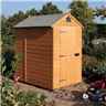 6ft X 4ft Deluxe Rowlinson Security Tongue & Groove Shed (12mm T&g Floor)