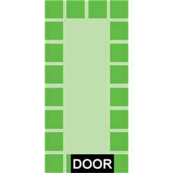 4ft X 8ft Duramax Plastic Sidemate Pvc Shed With Steel Frame (1.21m X 2.39m)