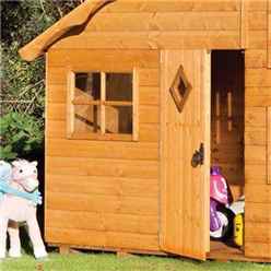 8ft X 7ft Rowlinson Swiss Cottage Playhouse (2.50m X 2.06m) 8ft X 7ft Rowlinson Swiss Cottage Playhouse (2.50m X 2.06m)