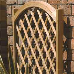 Deluxe Rectangular Planter And Lattice (211 X 14)