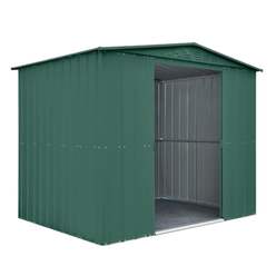 8ft X 6ft Premier Easyfix – Apex – Metal Shed - Heritage Green (2.45m X 1.85m)