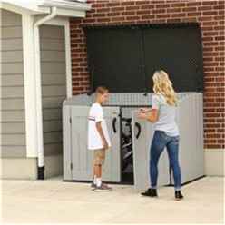 6ft X 3.5ft Life Plus Low Storage Plastic Shed