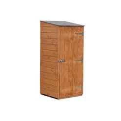 2ft X 2ft  (0.63m X 0.59m) - Tongue & Groove - Pent Garden Store - Windowless - Single Door - 11mm Solid Osb Floor