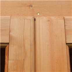 6ft X 6ft (1.76m X 1.83m) - Value Overlap Summerhouse - Double Doors - 11mm Osb Floor & Roof