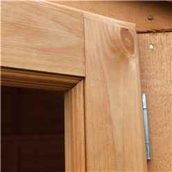 6ft X 6ft (1.76m X 1.83m) - Value Overlap Summerhouse - Double Doors - 11mm Osb Floor & Roof