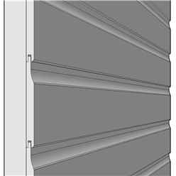 6ft X 6ft (1.79m X 1.79m) - Tongue & Groove -  Apex Garden Shed / Workshop - 1 Opening Window - Double Doors - 12mm T&g Floor