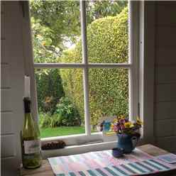 2m X 2m Premier Apex Log Cabin With Single Door And Window Shutter + Free Floor & Felt (19mm)