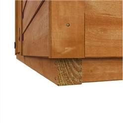 12ft X 4ft Windowless Tongue And Groove Pent Shed (12mm Tongue And Groove Floor And Roof)