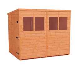 8ft X 6ft Tongue And Groove Pent Shed (12mm Tongue And Groove Floor And Roof)