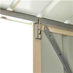15ft X 10ft Premier Easyfix – Apex – Metal Workshop -Anthracite Grey (4.64m X 3.07m)