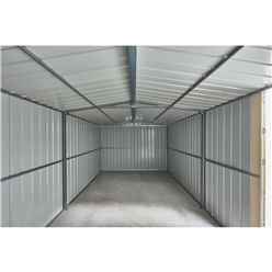 15ft X 10ft Premier Easyfix – Apex – Metal Workshop -Anthracite Grey (4.64m X 3.07m)