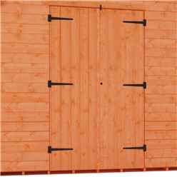 10ft X 8ft Tongue And Groove Barn With 4 Windows (12mm Tongue And Groove Floor And Roof)