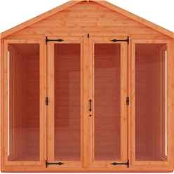 6ft X 10ft Full Pane Summerhouse (12mm Tongue And Groove Floor And Apex Roof)