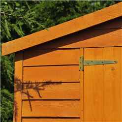 10ft X 10ft Windowless Dip Treated Overlap Apex Wooden Garden Shed With Double Doors