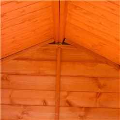 8ft X 8ft Full Pane Summerhouse (12mm Tongue And Groove Floor And Apex Roof)