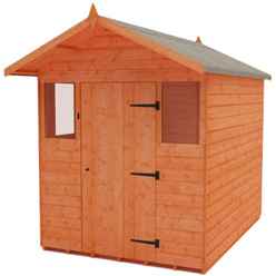 8ft X 6ft Summer Shed (12mm Tongue And Groove Floor And Roof)
