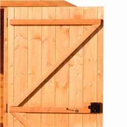 12ft X 8ft Tongue And Groove Apex Shed With 6 Windows And Single Door (12mm Tongue And Groove Floor And Roof)